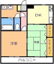 カーサ・ハマの間取り画像