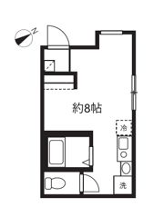 ドマーニ鶴見の間取り画像