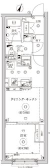 グローリオシェルト池袋Ⅱの間取り画像