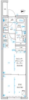 TRADIS西池袋の間取り画像