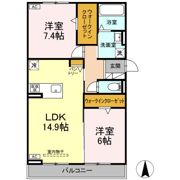 D-avance南栄の間取り画像