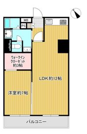 チサンマンション祇園の間取り画像