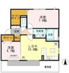 プレジール A棟の間取り画像