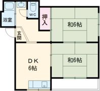 コーポ藤原の間取り画像
