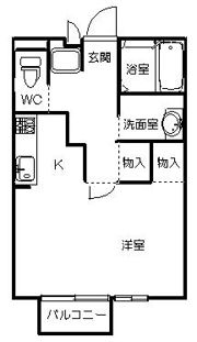 コーポカメリアの間取り画像