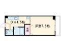 藤原マンション桜井の間取り画像