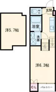 プティットメゾンの間取り画像