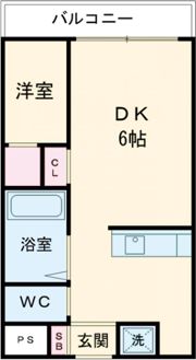 サンシャイン佐野の間取り画像