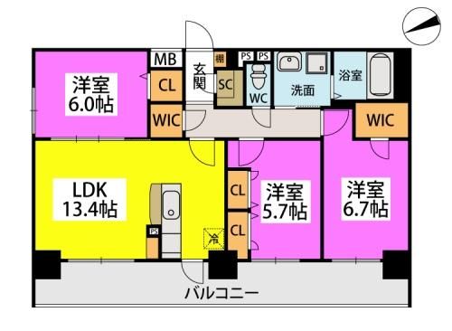 間取図