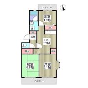 レグルス松戸B棟の間取り画像
