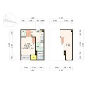 アゼリア八本松(八本松一丁目③D)の間取り画像