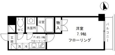 ラ・ヴィグラシューズの間取り画像