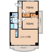 アイビスガーデンヒルズの間取り画像