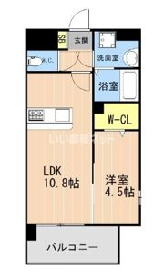 LIBTH安里の間取り画像