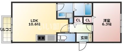 SunMark高宮南の間取り画像