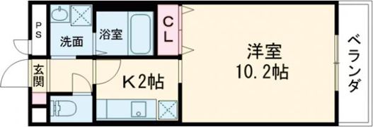 アムールSora泉ヶ丘の間取り画像