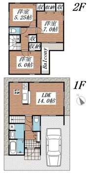 Sumai－to柏市光ヶ丘01の間取り画像