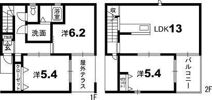 エクセレント ガーデン エストの間取り画像