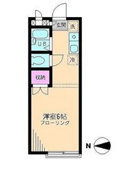 ヴィラ向原の間取り画像