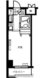 アバクス立川の間取り画像