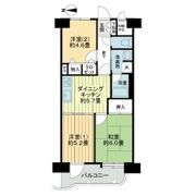 ライオンズマンション北仙台の間取り画像