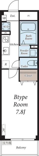 キューベックスワイズの間取り画像