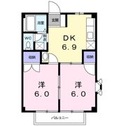 ニューシティ青山Aの間取り画像
