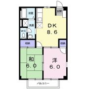 パークサイドハイツの間取り画像