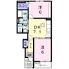 アルモニー Aの間取り画像