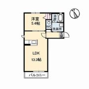 ベルソーの間取り画像