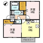 Seagreen（ｼｰｸﾞﾘｰﾝ） Aの間取り画像