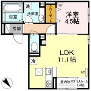 ハイムN＆Nの間取り画像