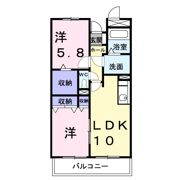 メゾン御岳の間取り画像