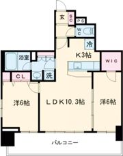 ラグゼナ流山おおたかの森の間取り画像