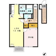 キューブ茨島の間取り画像