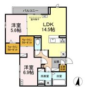 （仮）長泉町下長窪S・S様 D-room新築工事の間取り画像