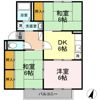 プレジール大和Ⅰの間取り画像