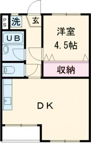 春日マンション(下穂積)の間取り画像