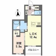 コンフォーザ虎丸の間取り画像