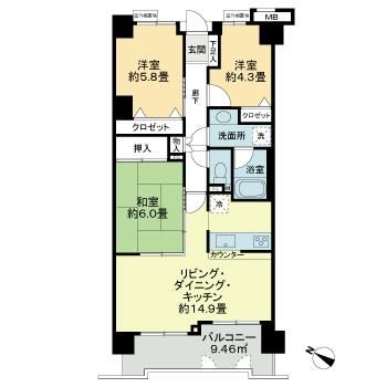 間取図
