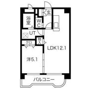 カムパース浄水の間取り画像