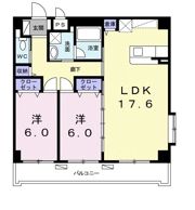 エレガンテ天久の間取り画像