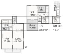 Belle Lead 310(ベルリードサンイチマル)の間取り画像