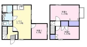 フレンズハウス東大沼Eの間取り画像