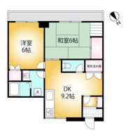 タウンコート花澤の間取り画像