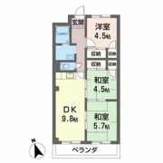 ドミール東辻井の間取り画像