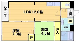 第31長栄コーポきぬもとの間取り画像