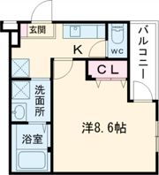 フジパレス百舌鳥八幡Ⅱ番館の間取り画像