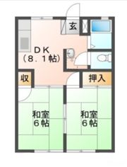 サンシティミスズの間取り画像