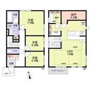 世田谷区宮坂1丁目戸建の間取り画像